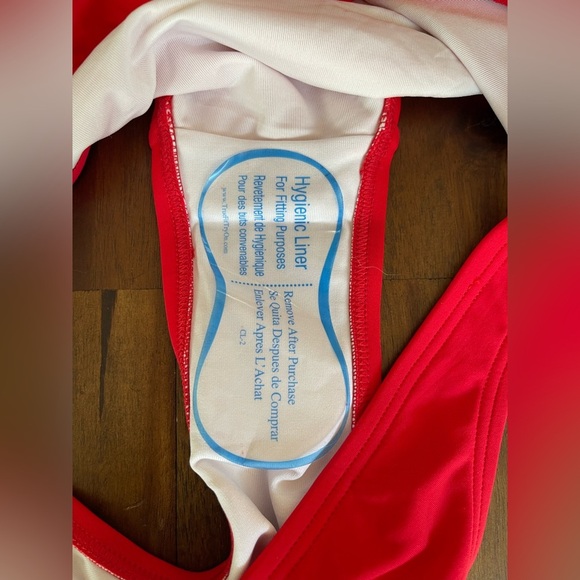 Michael Kors cruise 2019 true red tankini bikini - Picture 5 of 5